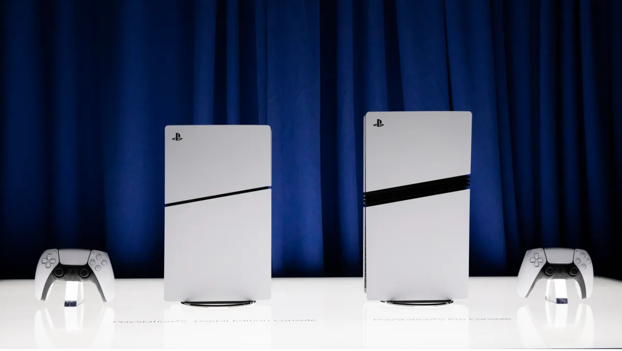 PlayStation 5 console setup detail
