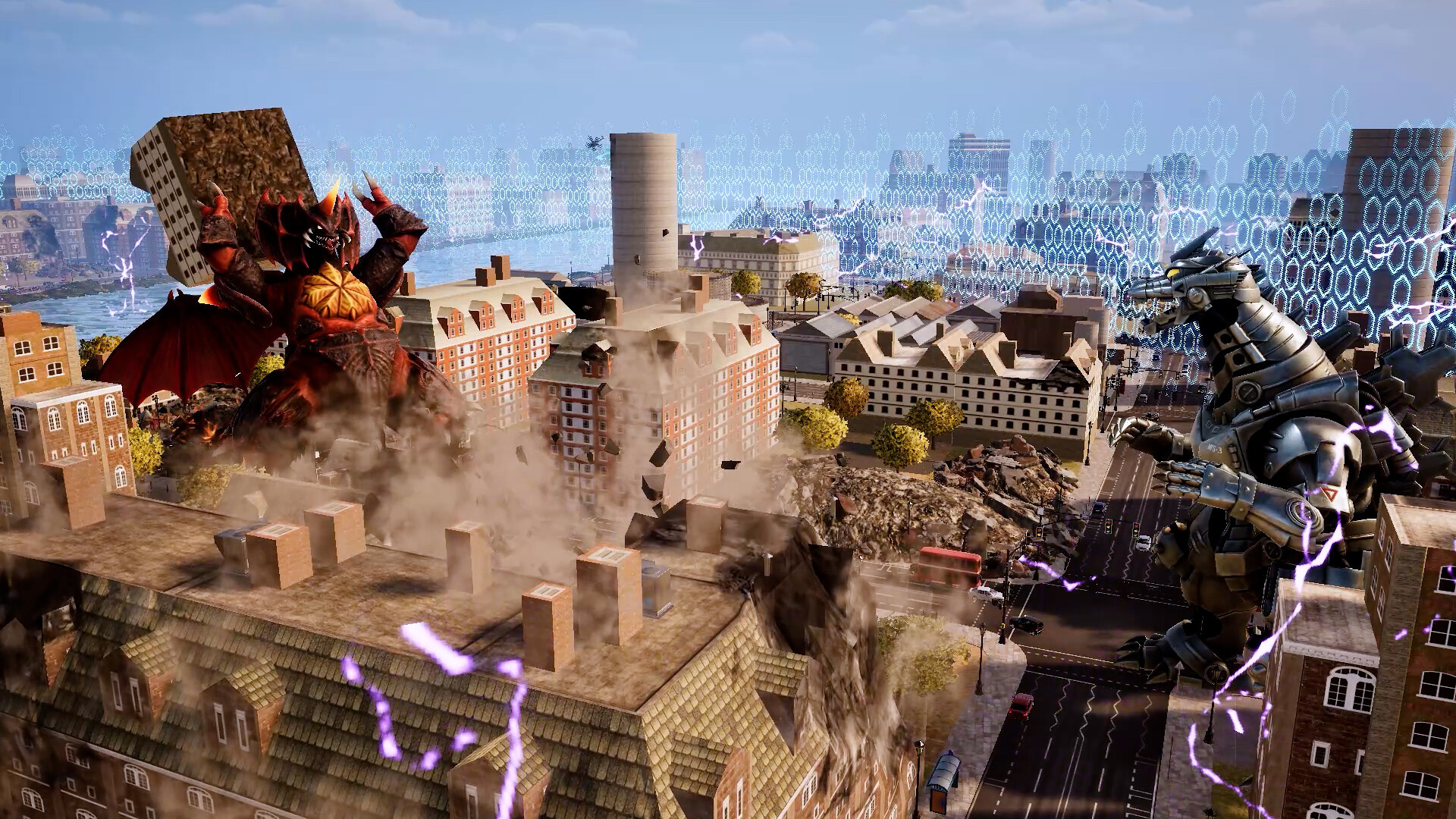 A powerful monster attack